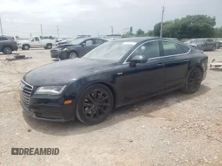 2012 Audi A7 with VIN WAU2GBFC7CN076157, listed as a Copart auction lot 62134375 with 151,947 mi miles and Clean title. Bid and sale history available at DreamBid. Image 1.
