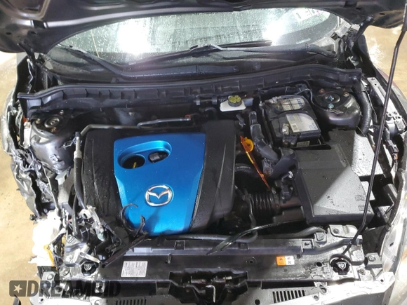 2013 Mazda 3 i Touring with VIN JM1BL1VP9D1834621, listed as a Copart auction lot 53509025 with 101,785 mi miles and Salvage Title. Bid and sale history available at DreamBid. Image 11.