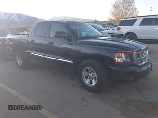 2008 Dodge Dakota Laramie with VIN 1D7HW58N18S593890, listed as a IAAI auction lot 41762135 with 109,669 mi miles. Bid and sale history available at carsss.com. Image 1.