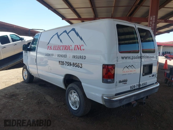 2012 Ford Econoline Cargo Super Duty Commercial with VIN 1FTSE3EL4CDB17043, listed as a IAAI auction lot 42533358 with Not provided miles and . Bid and sale history available at DreamBid. Image 3.