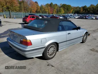 1997 BMW 3-Series 328IC with VIN WBABK8326VET99504, listed as a Copart auction lot 76481924 with 172,043 mi miles and Salvage Title. Bid and sale history available at carsss.com. Image 3.
