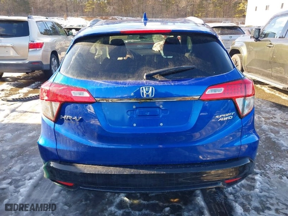 2022 Honda HR-V Sport with VIN 3CZRU6H1XNM774203, listed as a IAAI auction lot 41563639 with NaN miles. Bid and sale history available at carsss.com. Image 16.