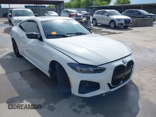 2025 BMW 4 Series M440i с VIN WBA73DA08SCT12903, выставлен на аукционе IAAI как лот 42461458 с пробегом Не указан миль и . История ставок и продаж доступна на DreamBid. Изображение 1.