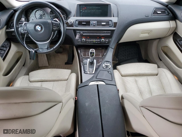 2013 BMW 6 Series 640i with VIN WBA6A0C53DDZ03673, listed as a Copart auction lot 68148144 with 102,703 mi miles and Salvage Title. Bid and sale history available at carsss.com. Image 8.