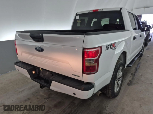 2018 Ford F-150 XL with VIN 1FTEW1EP4JFD92026, listed as a IAAI auction lot 42136744 with 23,821 mi miles. Bid and sale history available at carsss.com. Image 1.