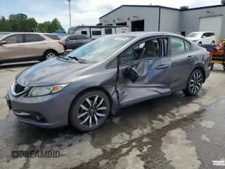 2015 Honda Civic EX-L z VIN 2HGFB2F92FH505016, wystawiony jako Copart lot #58064895 z przebiegiem 190 443 mil mil oraz Szkoda całkowita • Salvage title. Historia ofert i sprzedaży dostępna na DreamBid. Obrazek 1.