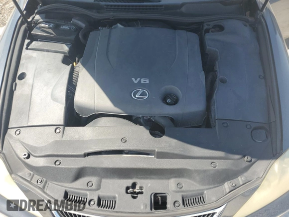 2006 Lexus IS 250 z VIN JTHBK262562017654, wystawiony jako Copart lot #55557615 z przebiegiem 188 537 mil mil oraz Szkoda całkowita • Salvage title. Historia ofert i sprzedaży dostępna na DreamBid. Obrazek 11.