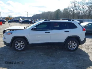 2016 Jeep Cherokee Sport with VIN 1C4PJLAS5GW207990, listed as a IAAI auction lot 41230521 with 253,524 mi miles and . Bid and sale history available at DreamBid. Image 14.