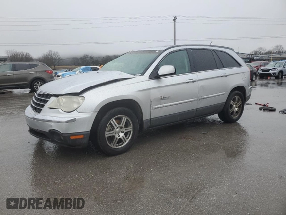 2007 Chrysler Pacifica Touring with VIN 2A8GM68X07R129775, listed as a Copart auction lot 44816055 with 187,900 mi miles and Clean Title. Bid and sale history available at carsss.com. Image 1.
