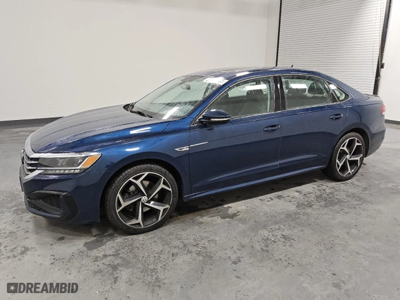 2020 Volkswagen Passat 2.0T R-Line with VIN 1VWMA7A3XLC020062, listed as a Copart auction lot 46539935 with 64,857 mi miles and Clean Title. Bid and sale history available at carsss.com. Image 1.