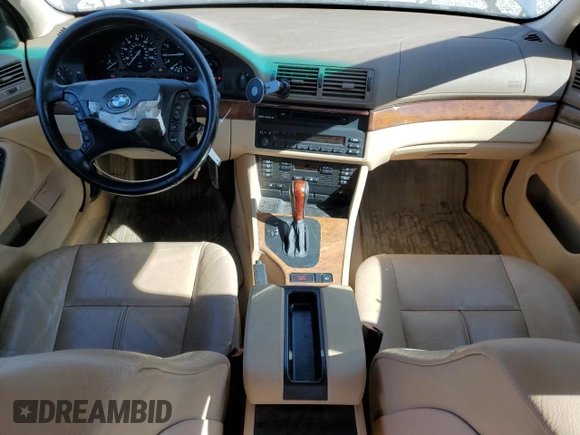 2002 BMW 5 Series 530iA with VIN WBADT63482CH86089, listed as a Copart auction lot 77243944 with 116,240 mi miles and Salvage Title. Bid and sale history available at carsss.com. Image 8.