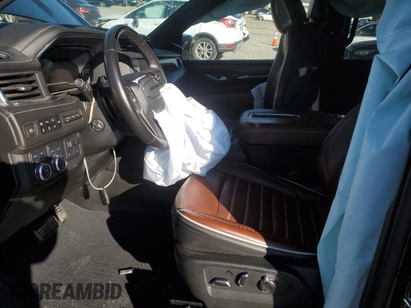 2023 GMC Yukon Denali Ultimate with VIN 1GKS2EKL1PR309512, listed as a Copart auction lot 45560895 with 34,283 mi miles and Salvage Title. Bid and sale history available at carsss.com. Image 7.