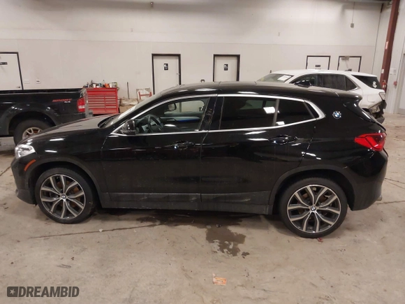 2020 BMW X2 xDrive28i with VIN WBXYJ1C07L5R28321, listed as a IAAI auction lot 41409807 with 41,296 mi miles. Bid and sale history available at carsss.com. Image 14.