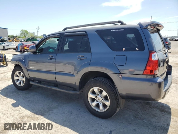 2007 Toyota 4Runner SR5 with VIN JTEZU14R770086245, listed as a Copart auction lot 52796245 with 242,298 mi miles and Salvage Title. Bid and sale history available at DreamBid. Image 2.