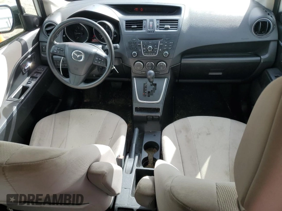 2013 Mazda 5 Sport with VIN JM1CW2BL6D0149713, listed as a Copart auction lot 50069095 with 71,987 mi miles and Salvage Title. Bid and sale history available at DreamBid. Image 8.