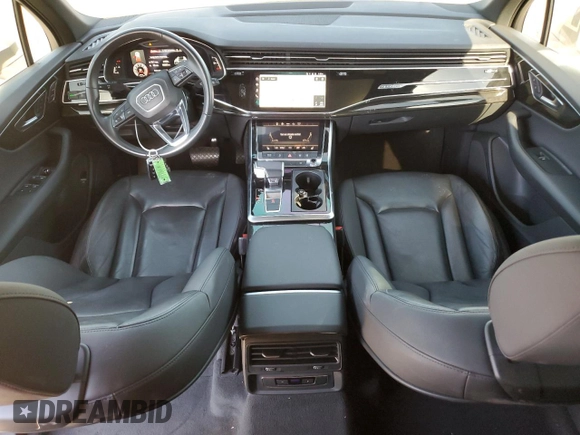 2021 Audi Q7 Premium with VIN WA1AXAF74MD015328, listed as a Copart auction lot 75545144 with 65,854 mi miles and Salvage title. Bid and sale history available at DreamBid. Image 8.