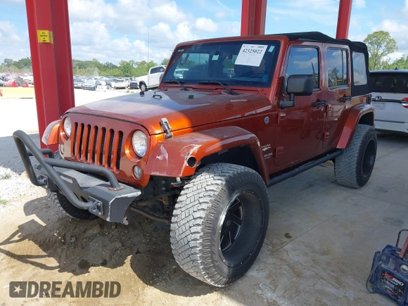2014 Jeep Wrangler Unlimited Sahara z VIN 1C4BJWEG1EL209431, wystawiony jako IAAI lot #42325022 z przebiegiem 64 529 mil mil oraz . Historia ofert i sprzedaży dostępna na DreamBid. Obrazek 17.