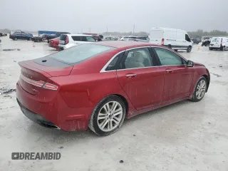 2016 Lincoln MKZ with VIN 3LN6L2G98GR634146, listed as a Copart auction lot 46396495 with 48,433 mi miles and Salvage Title. Bid and sale history available at carsss.com. Image 3.