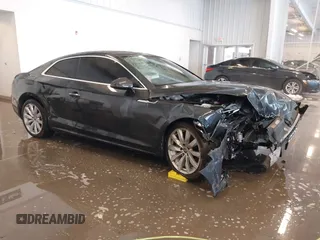 2018 Audi A5 Premium Plus with VIN WAUPNAF51JA073637, listed as a IAAI auction lot 41289291 with Not Provided miles and . Bid and sale history available at DreamBid. Image 1.