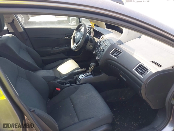 2015 Honda Civic Sedan LX with VIN 19XFB2F50FE095498, listed as a IAAI auction lot 42077072 with 211,682 mi miles. Bid and sale history available at carsss.com. Image 5.