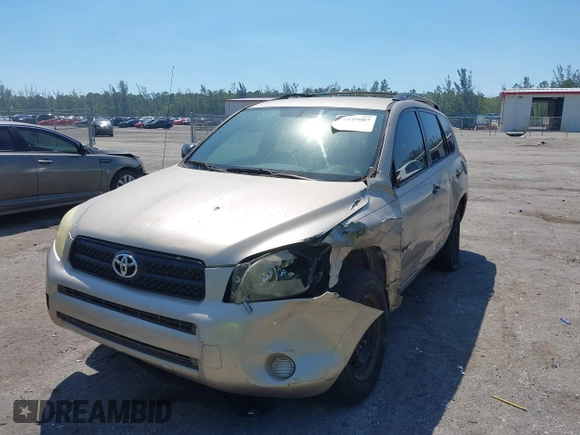 2008 Toyota RAV4 with VIN JTMZD33V186070507, listed as a IAAI auction lot 41849087 with 126,612 mi miles. Bid and sale history available at carsss.com. Image 12.