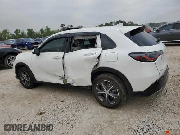 2025 Honda HR-V EX-L z VIN 3CZRZ1H70SM715374, wystawiony jako Copart lot #51235815 z przebiegiem 5196 mil mil oraz Szkody całkowita. Historia ofert i sprzedaży dostępna na DreamBid. Obrazek 2.