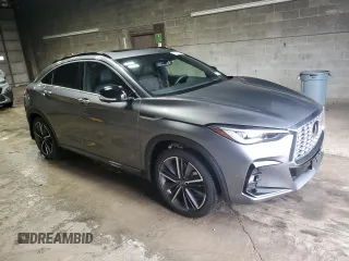 2024 Infiniti QX55 Sensory with VIN 3PCAJ5LR2RF108742, listed as a Copart auction lot 85058984 with 1,495 mi miles and Salvage Title. Bid and sale history available at DreamBid. Image 4.