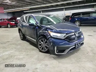 2020 Honda CR-V Touring with VIN 2HKRW2H96LH648423, listed as a Copart auction lot 54510035 with 68,663 mi miles and Salvage title. Bid and sale history available at DreamBid. Image 14.