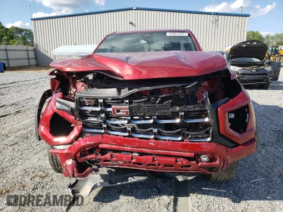 2024 GMC Canyon 4WD AT4 with VIN 1GTP6DEK3R1149427, listed as a Copart auction lot 55827855 with 12,411 mi miles and Salvage Title. Bid and sale history available at carsss.com. Image 5.