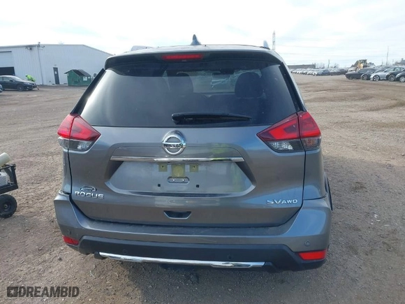 2019 Nissan Rogue SV with VIN JN8AT2MV5KW387484, listed as a IAAI auction lot 41449972 with 54599 miles. Bid and sale history available at carsss.com. Image 16.