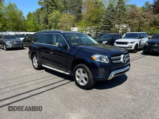 2017 Mercedes-Benz GLS 450 with VIN 4JGDF6EE2HA759791, listed as a Copart auction lot 56986545 with 126,018 mi miles and Clean Title. Bid and sale history available at DreamBid. Image 1.