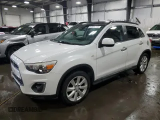 2014 Mitsubishi Outlander SE z VIN 4A4AR4AU6EE026656, wystawiony jako Copart lot #52806745 z przebiegiem 177 933 mil mil oraz Szkoda całkowita • Salvage title. Historia ofert i sprzedaży dostępna na DreamBid. Obrazek 1.