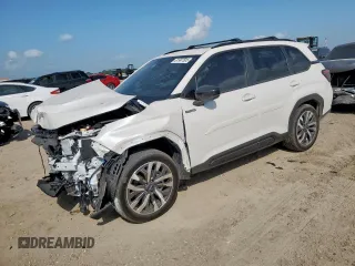 2025 Subaru Forester with VIN JF2SLSTD0SH404836, listed as a Copart auction lot 61997505 with Not provided miles and Salvage title. Bid and sale history available at DreamBid. Image 1.