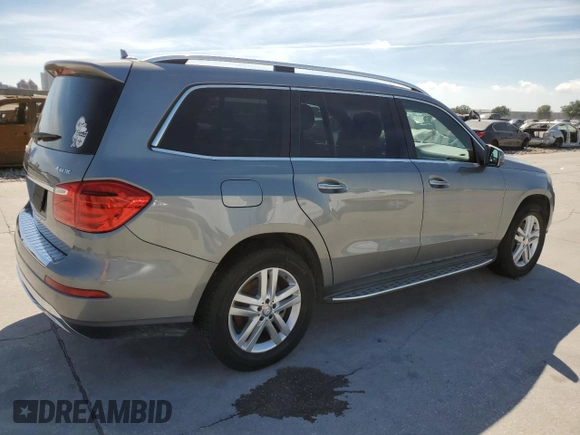 2015 Mercedes-Benz GL-Class GL 450 with VIN 4JGDF6EE6FA501612, listed as a Copart auction lot 73176283 with 73,216 mi miles. Bid and sale history available at carsss.com. Image 3.