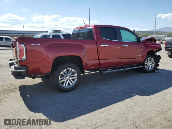 2019 GMC Canyon 4WD SLT with VIN 1GTG6DEN6K1100982, listed as a Copart auction lot 66364384 with 0 mi miles and Salvage Title. Bid and sale history available at carsss.com. Image 3.