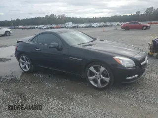 2012 Mercedes-Benz SLK-Class SLK 350 with VIN WDDPK5HA0CF019545, listed as a Copart auction lot 76512564 with 58,929 mi miles and Salvage Title. Bid and sale history available at carsss.com. Image 4.