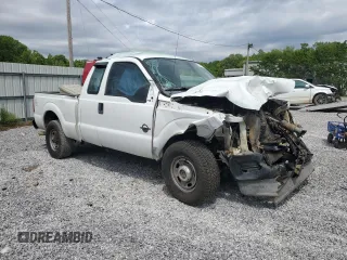 2011 Ford F-250 XL with VIN 1FT7X2B69BEA69623, listed as a Copart auction lot 55387695 with Not provided miles and Salvage title. Bid and sale history available at DreamBid. Image 4.