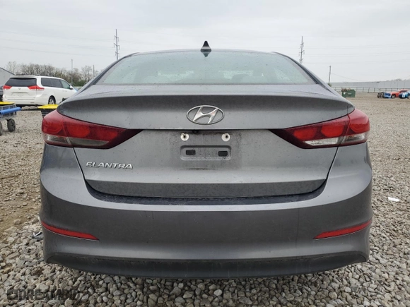 2018 Hyundai Elantra Value Edition with VIN 5NPD84LF8JH368335, listed as a Copart auction lot 53740325 with 98,886 mi miles and Salvage Title. Bid and sale history available at carsss.com. Image 6.
