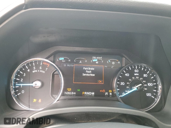 2021 Ford Expedition Max Limited с VIN 1FMJK2AT1MEA81677, выставлен на аукционе Copart как лот 60080365 с пробегом 74 062 миль миль и Списание • Salvage title. История ставок и продаж доступна на DreamBid. Изображение 9.