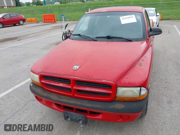 1997 Dodge Dakota with VIN 1B7FL26X4VS173260, listed as a IAAI auction lot 42159512 with 125,879 mi miles and . Bid and sale history available at carsss.com. Image 6.