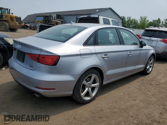 2016 Audi A3 2.0T Premium with VIN WAUB8GFF1G1053961, listed as a Copart auction lot 52913583 with 130,061 mi miles. Bid and sale history available at carsss.com. Image 3.