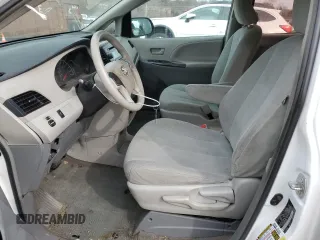 2014 Toyota Sienna L with VIN 5TDZK3DC6ES430935, listed as a Copart auction lot 45877115 with 395,117 mi miles and Salvage Title. Bid and sale history available at carsss.com. Image 7.