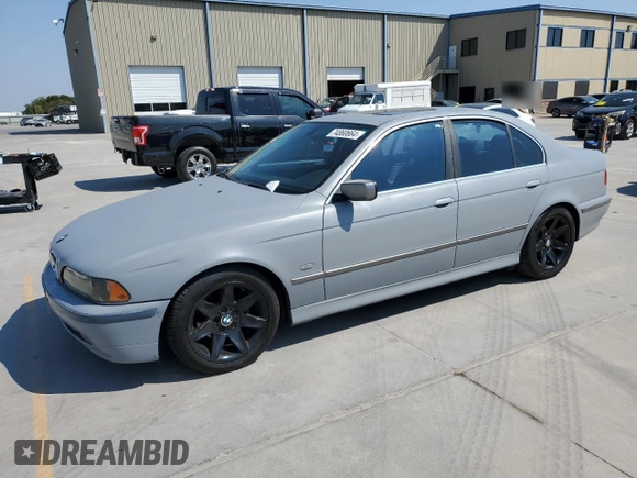 2003 BMW 5 Series 525iA with VIN WBADT43493GY98556, listed as a Copart auction lot 74860664 with 71,290 mi miles and Clean Title. Bid and sale history available at carsss.com. Image 1.