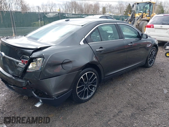2018 Ford Taurus SEL with VIN 1FAHP2E80JG138693, listed as a IAAI auction lot 41679603 with 110,701 mi miles. Bid and sale history available at carsss.com. Image 4.