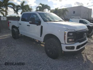 2024 Ford Super Duty F-250 SRW XL with VIN 1FT8W2BN0REE45537, listed as a Copart auction lot 42058065 with 2,429 mi miles and Salvage Title. Bid and sale history available at carsss.com. Image 4.
