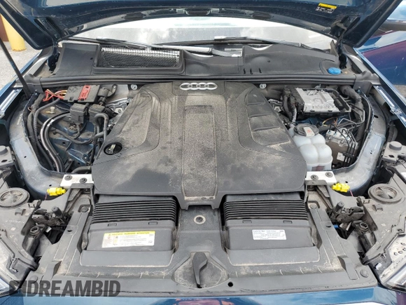 2020 Audi Q7 Premium Plus with VIN WA1LJAF72LD009455, listed as a Copart auction lot 59752025 with Not provided miles and Non repairable. Bid and sale history available at DreamBid. Image 12.