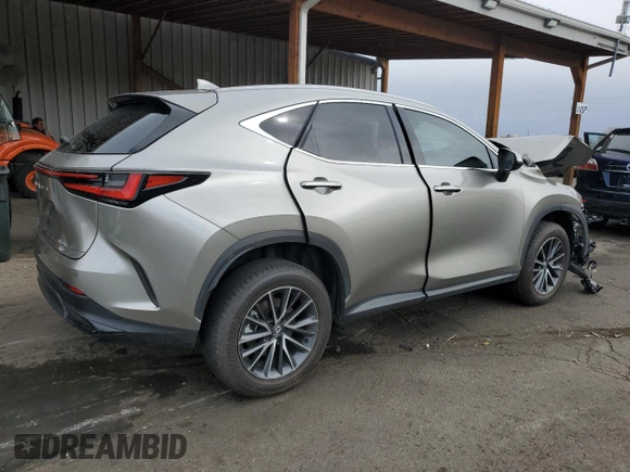 2024 Lexus NX 350h Premium with VIN 2T2GKCEZXRC024872, listed as a Copart auction lot 48734765 with 5,976 mi miles and Salvage title. Bid and sale history available at DreamBid. Image 3.