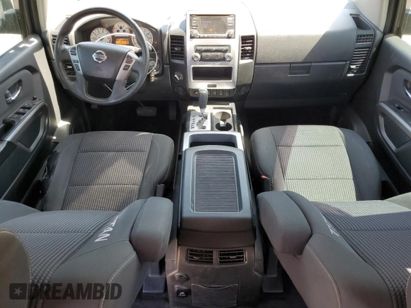 2015 Nissan Titan Pro-4X with VIN 1N6BA0EC1FN507491, listed as a Copart auction lot 51240915 with 165,510 mi miles and Salvage title. Bid and sale history available at DreamBid. Image 8.