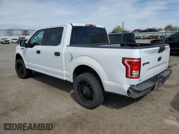 2015 Ford F-150 XLT with VIN 1FTEW1C84FKD37859, listed as a Copart auction lot 45600765 with 119,095 mi miles and Salvage Title. Bid and sale history available at carsss.com. Image 2.