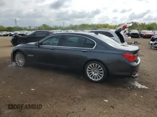 2010 BMW 7 Series 750Li xDrive with VIN WBAKC8C58ACY68671, listed as a Copart auction lot 56703235 with 122,083 mi miles and Salvage title. Bid and sale history available at DreamBid. Image 2.